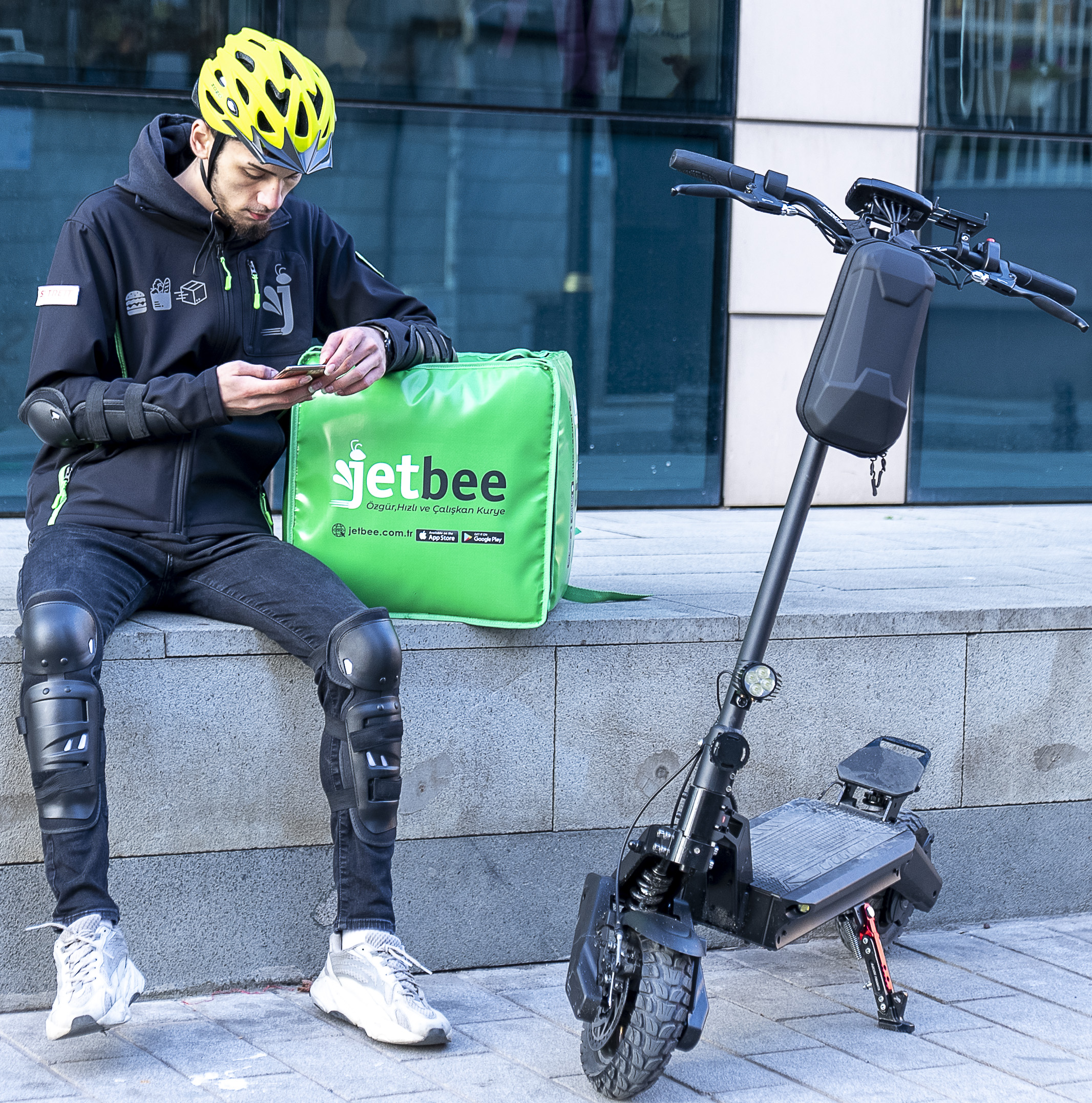 سكوتر التوصيل Jetbee